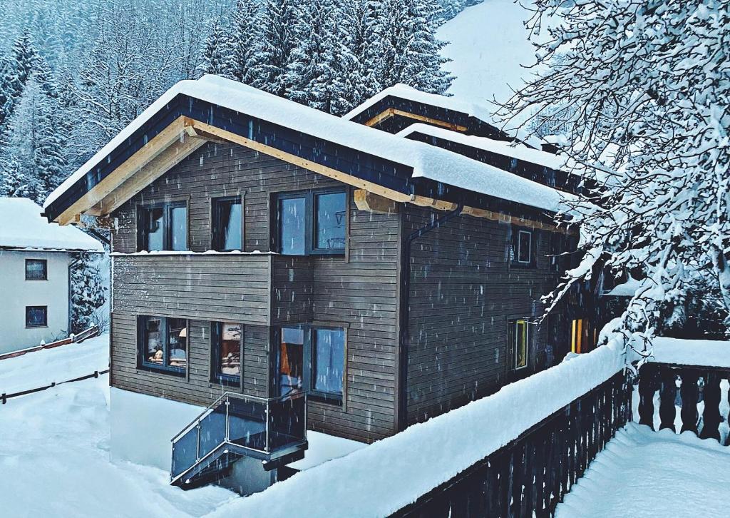Haus Pitzi v zimě