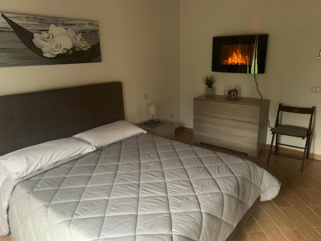 Posteľ alebo postele v izbe v ubytovaní IL Casale Di Gio