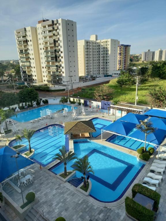 A piscina localizada em Eldorado Thermas Park Caldas Novas ou nos arredores