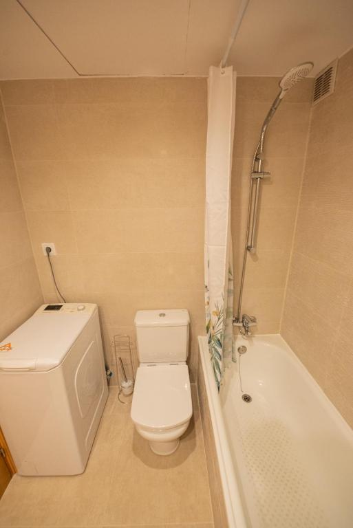 Koupelna v ubytování Apartamento frente al mar
