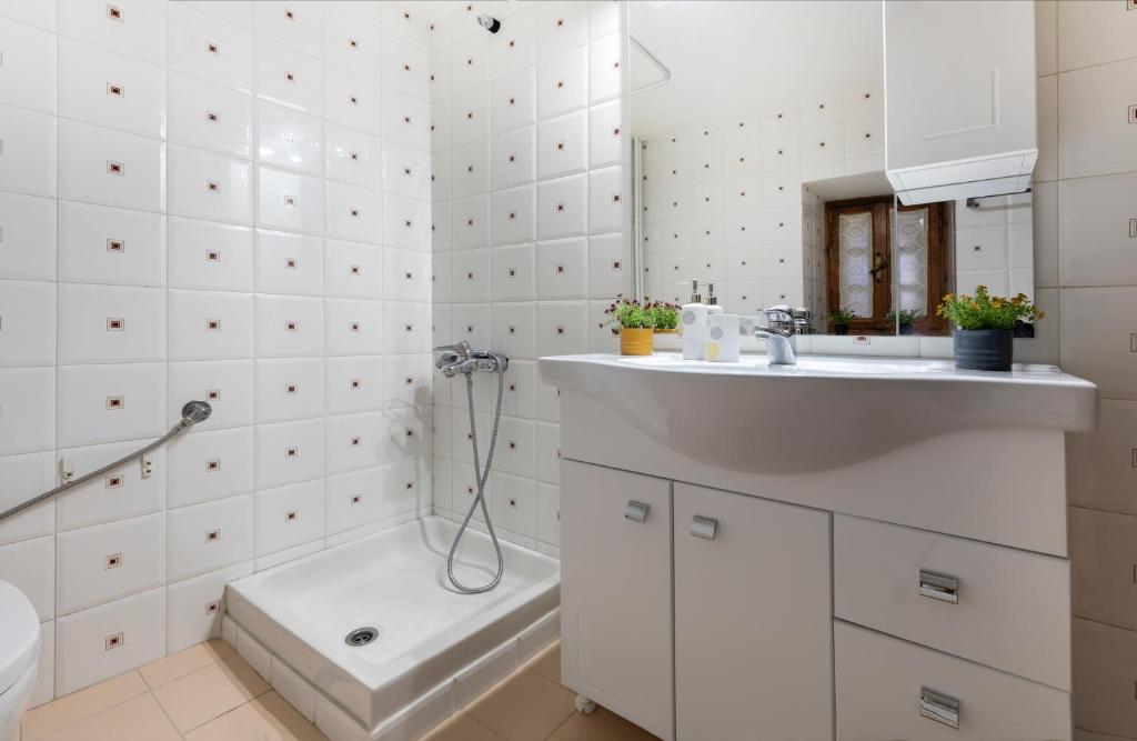 Kúpeľňa v ubytovaní Kallisti Vitina Home