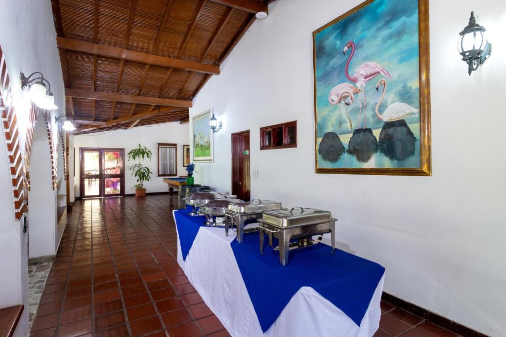 Restaurace v ubytování Hotel El Danubio Campestre