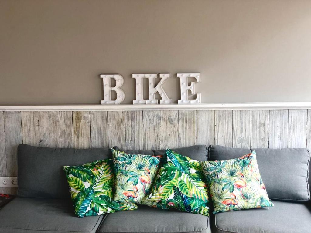 Posezení v ubytování Bed & Bike Curacao - Jan Thiel
