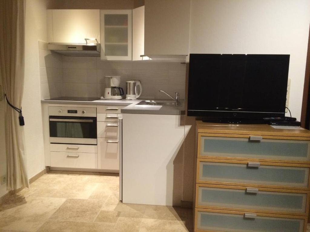 Kuchyňa alebo kuchynka v ubytovaní Appartement Fischer