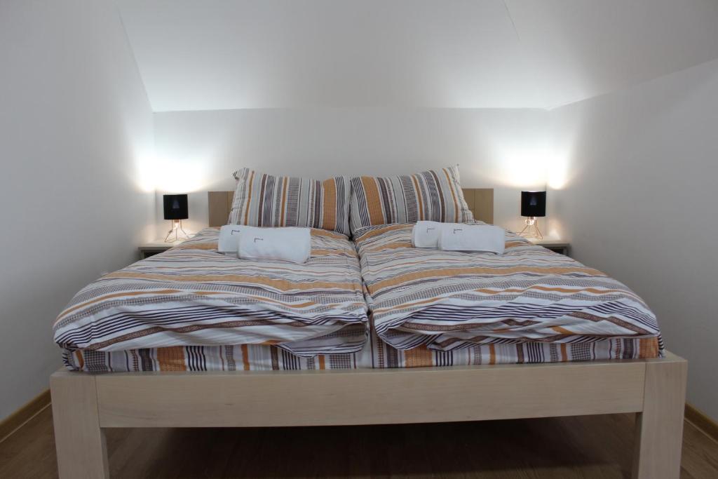 Voodi või voodid majutusasutuse Apartman Luka toas