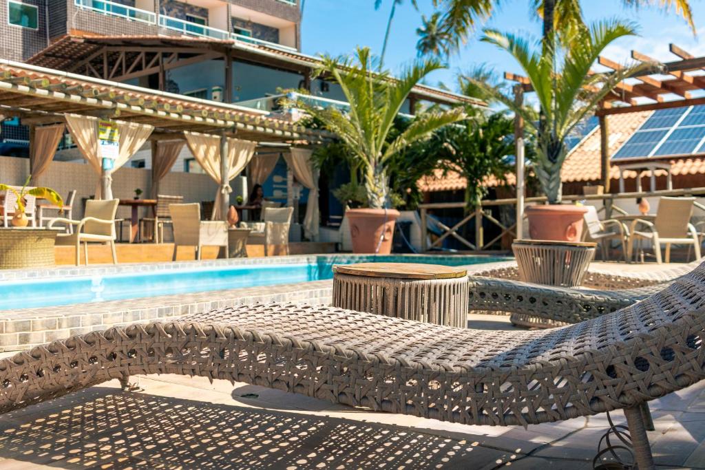Bazén v ubytování Pousada Beach House Coqueirinho nebo v jeho okolí
