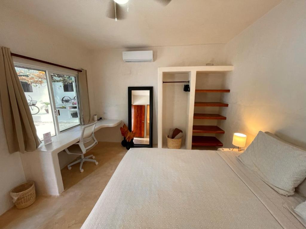 Postel nebo postele na pokoji v ubytování Casa Umay