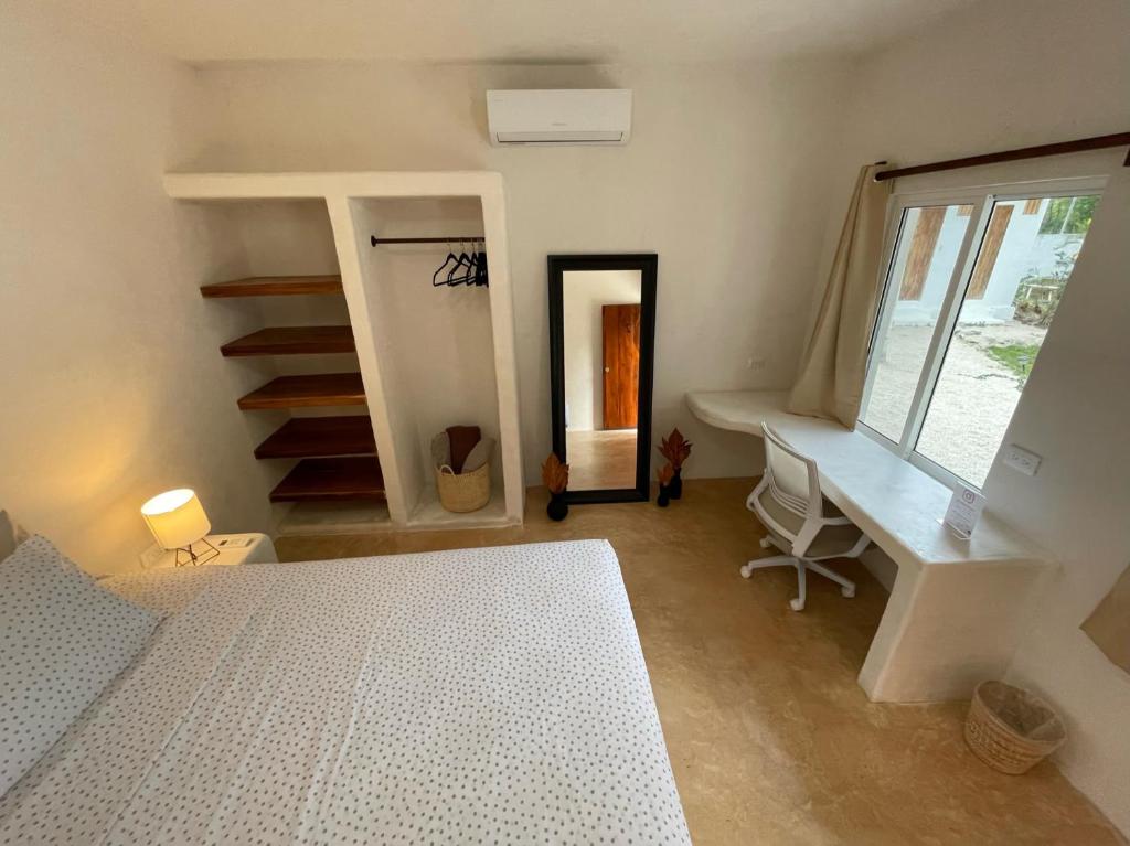 Postel nebo postele na pokoji v ubytování Casa Umay
