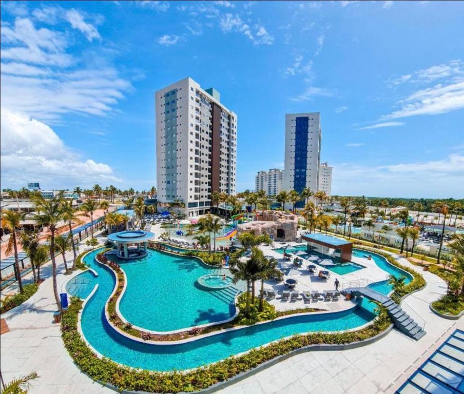 Bazén v ubytování Salinas Premium Resort nebo v jeho okolí