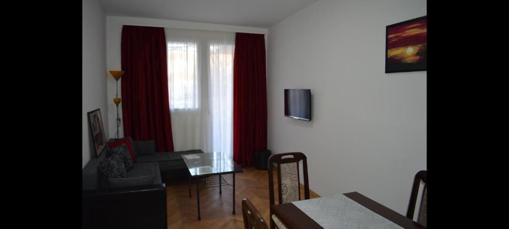 Posezení v ubytování Apartman Linera