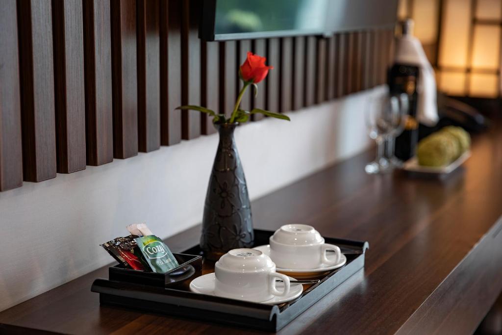 Nápoje v ubytování Authentic Hanoi Boutique Hotel