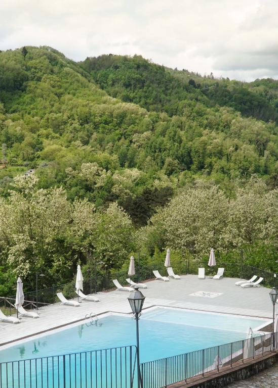 Bazén v ubytování Borgo Giusto Tuscany nebo v jeho okolí