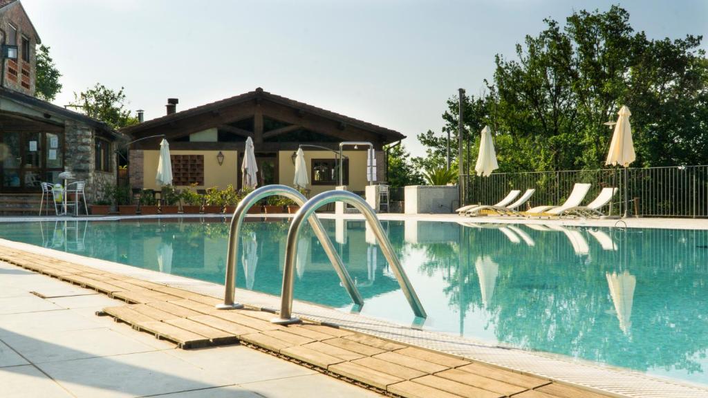 Bazén v ubytování Borgo Giusto Tuscany nebo v jeho okolí