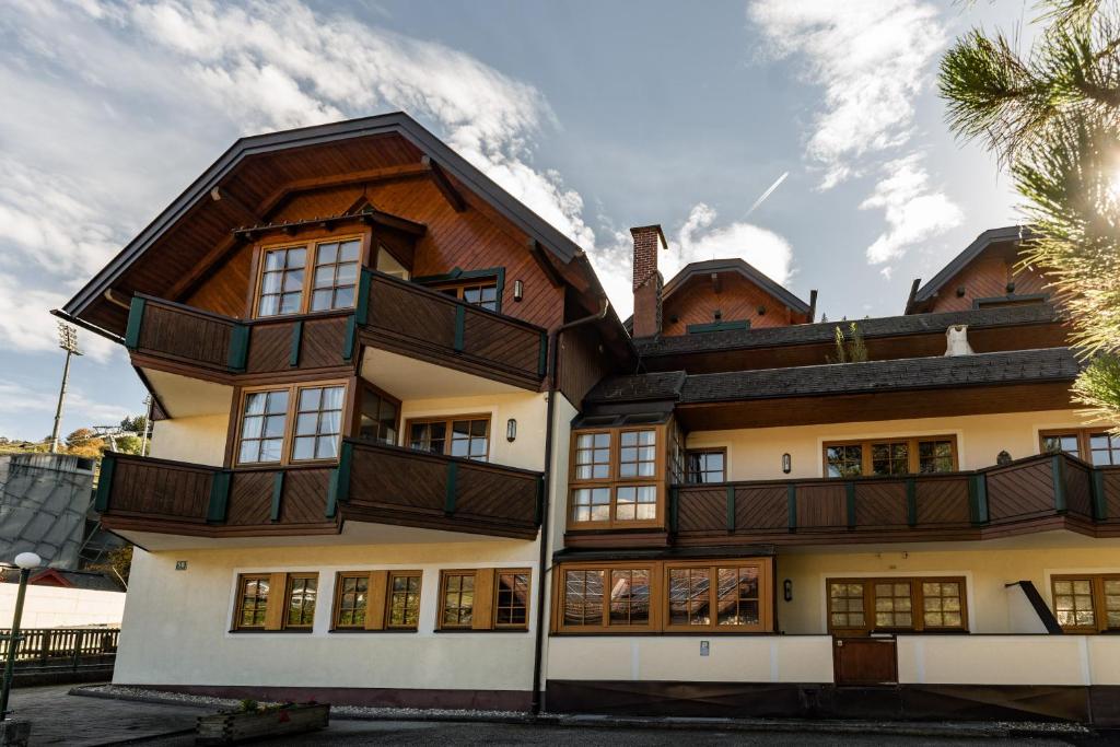 Budova, v ktorej sa apartmán nachádza