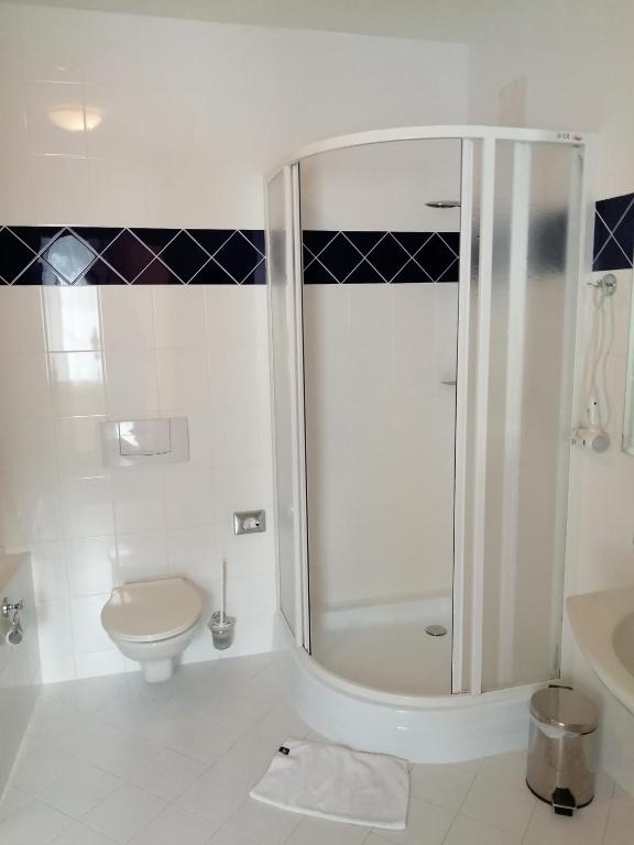 Łazienka w obiekcie Apartmany Cesky Dvur