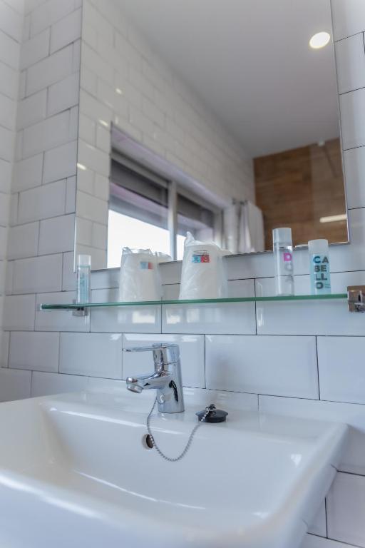 Kúpeľňa v ubytovaní Hotel Kika