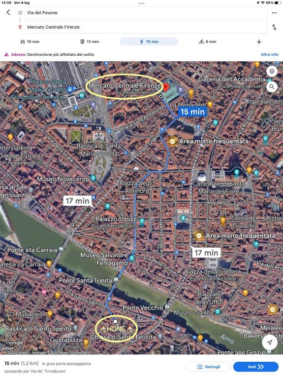 Fotografia z galérie ubytovania UFFIZI & SANTO SPIRITO Family/Groups Apartment vo Florencii