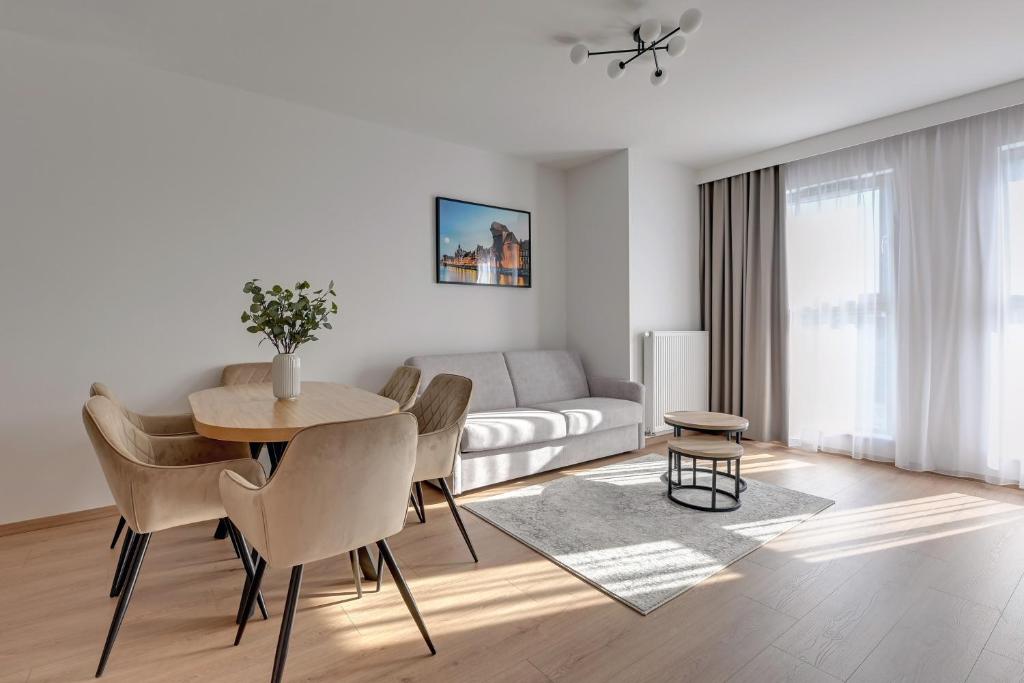Posedenie v ubytovaní Grano Residence - Pool, Sauna, SPA & Parking by Downtown Apartments