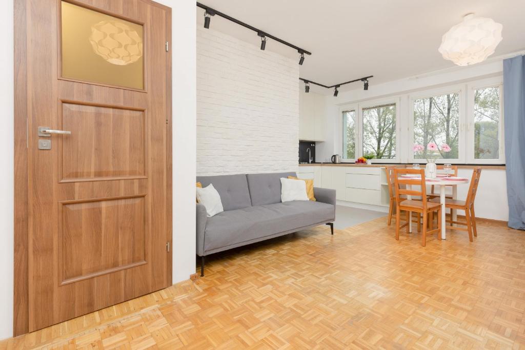 Posedenie v ubytovaní Warsaw Magellana Apartment by Noclegi Renters