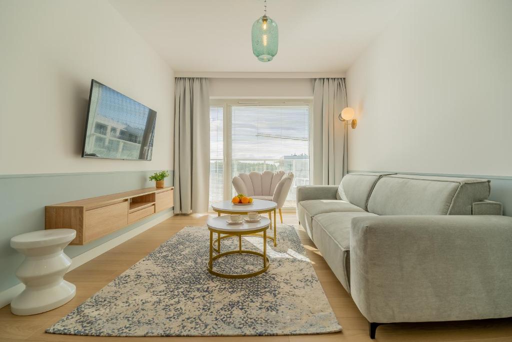 Posedenie v ubytovaní POLANKI AQUA Apartamenty PREMIUM - w cenie nielimitowany dostęp do strefy Aqua