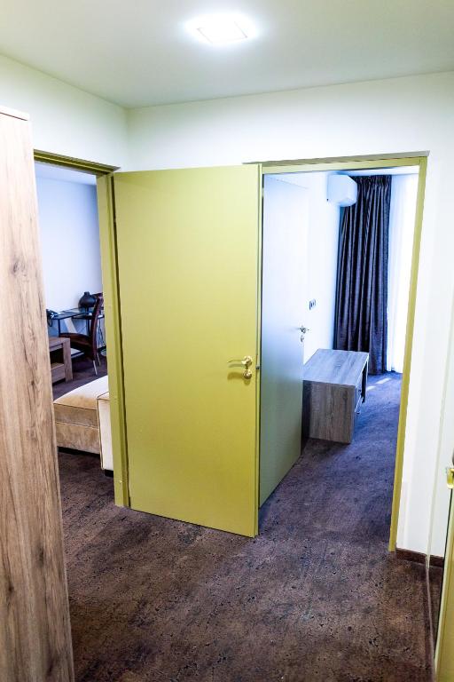 Postel nebo postele na pokoji v ubytování HOF HOTEL