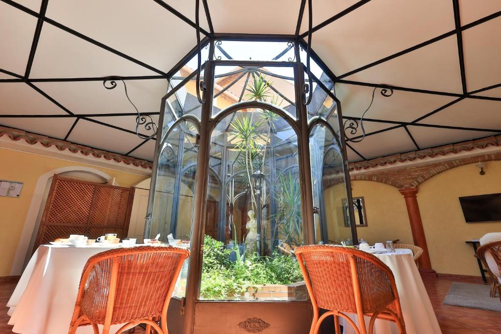 Restaurace v ubytování Hôtel Playa