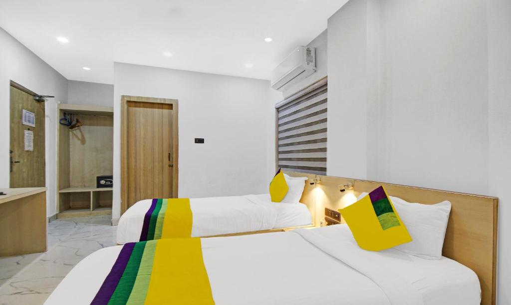 Postel nebo postele na pokoji v ubytování Itsy Hotels Transit Express