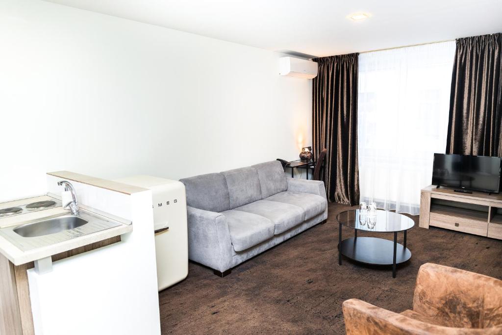 Posezení v ubytování HOF HOTEL