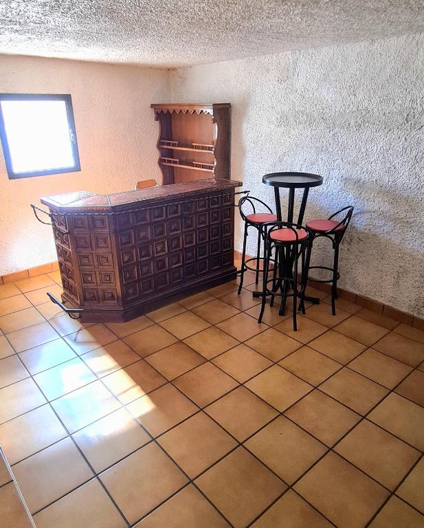 Posezení v ubytování Casa la hijita