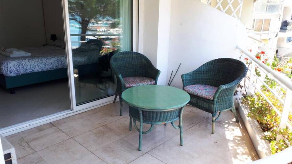 Balkón alebo terasa v ubytovaní Bright apartment - Cannes, la Croisette