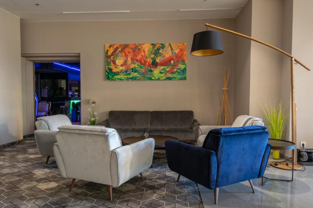 Posezení v ubytování Hotel Paris