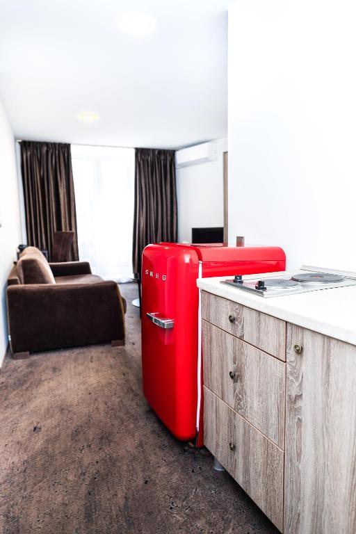 Posezení v ubytování HOF HOTEL