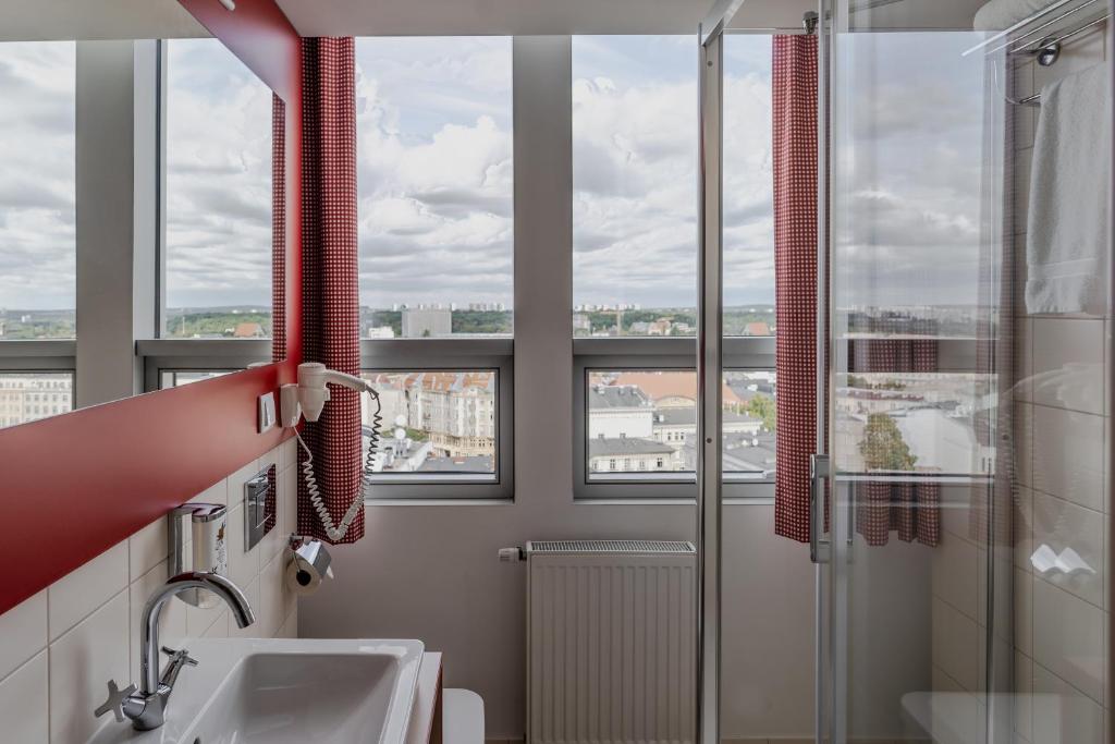 Koupelna v ubytování Hotel Altus Poznań Old Town - Destigo Hotels