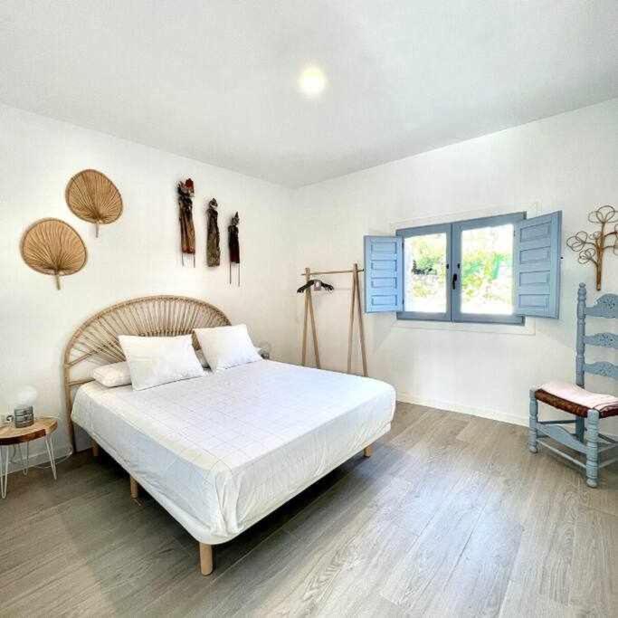 Postel nebo postele na pokoji v ubytování Casa rural La Casona de Monterrey