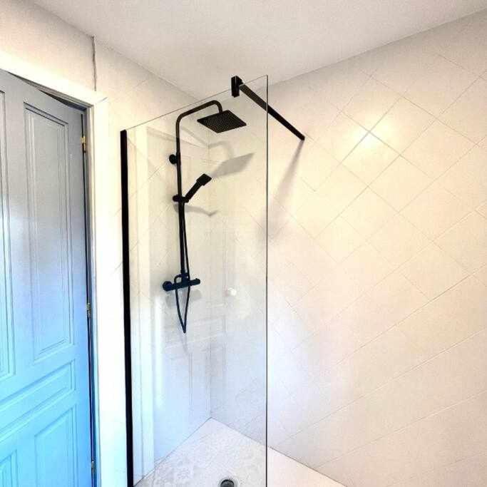 Koupelna v ubytování Casa rural La Casona de Monterrey