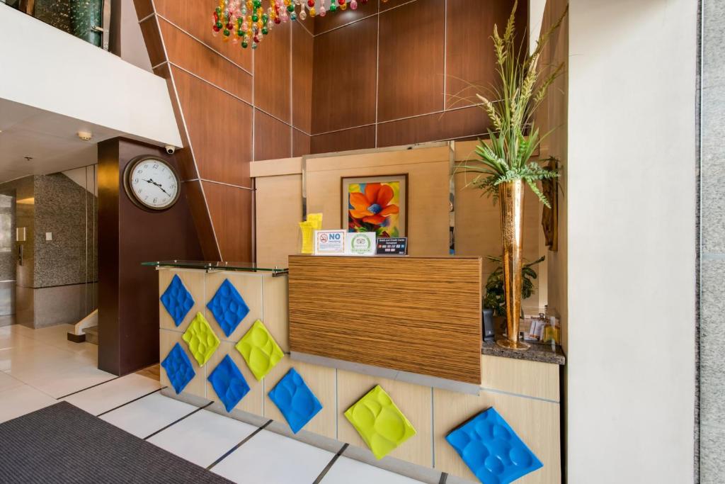 Vstupní hala nebo recepce v ubytování Festive Hotel Makati