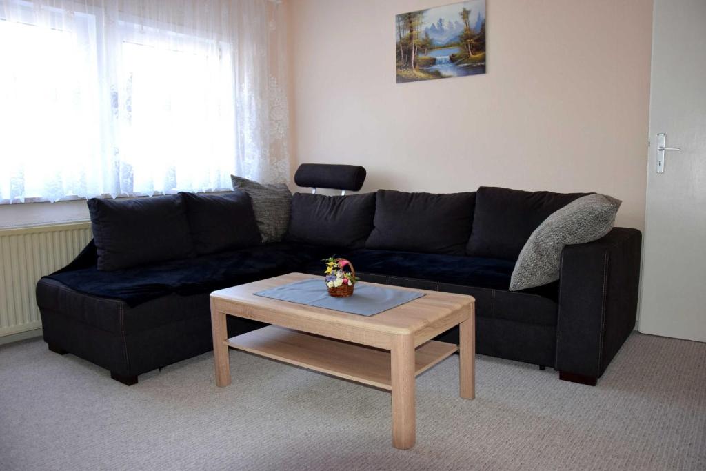 Posezení v ubytování Ferienwohnung "Unger"