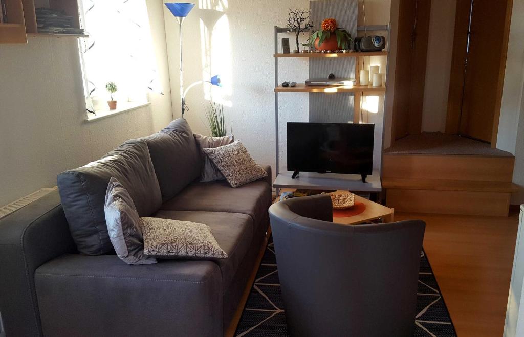Posezení v ubytování Ferienwohnung Nichau