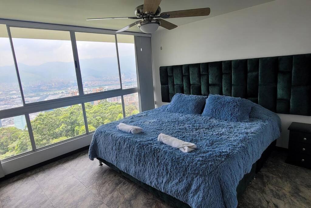 Modern Apartment with Skyline Views of El Poblado, Medellín, Colombia