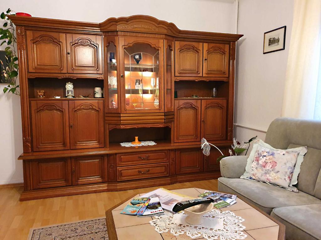 Posezení v ubytování Ferienwohnung Walpurga