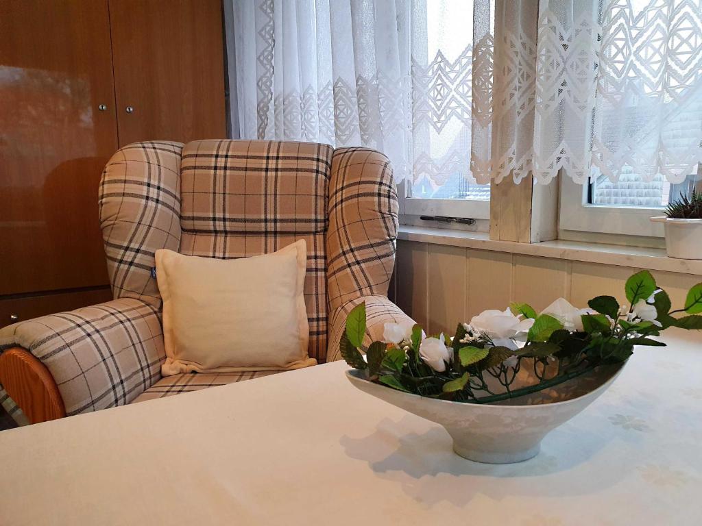Posezení v ubytování Ferienwohnung Walpurga