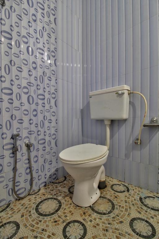 Koupelna v ubytování Hotel Raaj Inn