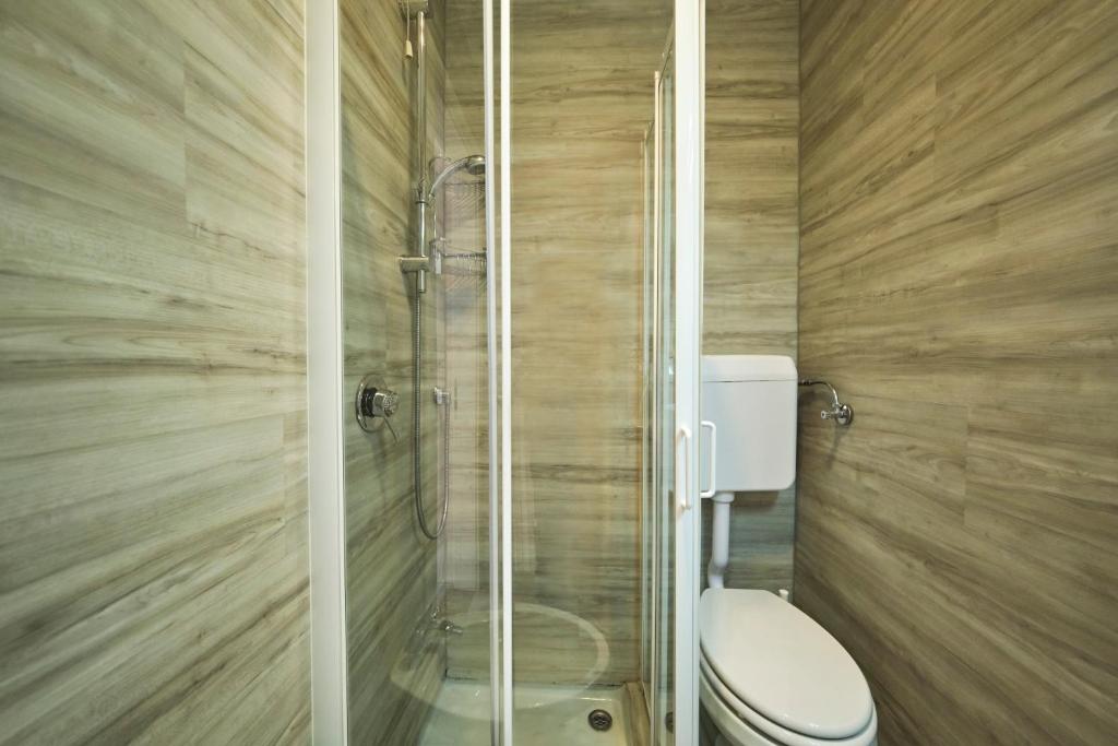 Koupelna v ubytování HOTEL VITTORIA