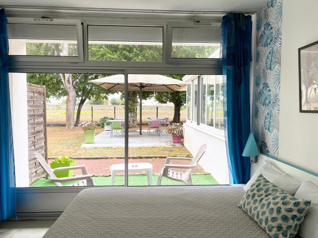 Zahrada ubytování hotel l'échappée d'oléron