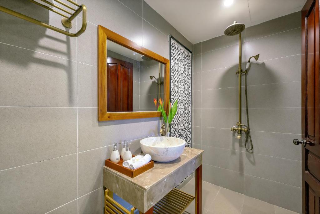 Koupelna v ubytování Sands River Hoi An Villa