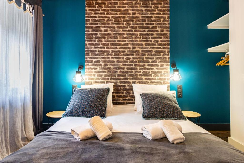 Chambre D'hôtes Chez Dom - Quadruple Room With Garden View