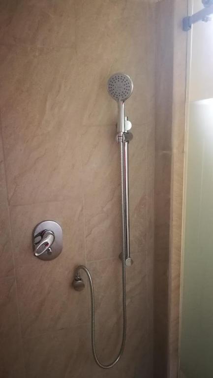 Koupelna v ubytování Chapelet Hostal