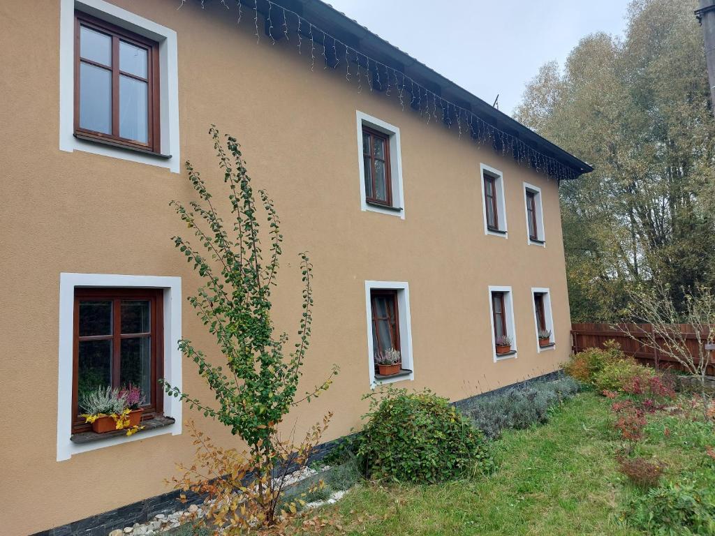 Zahrada ubytování Dvůr u Špraňku