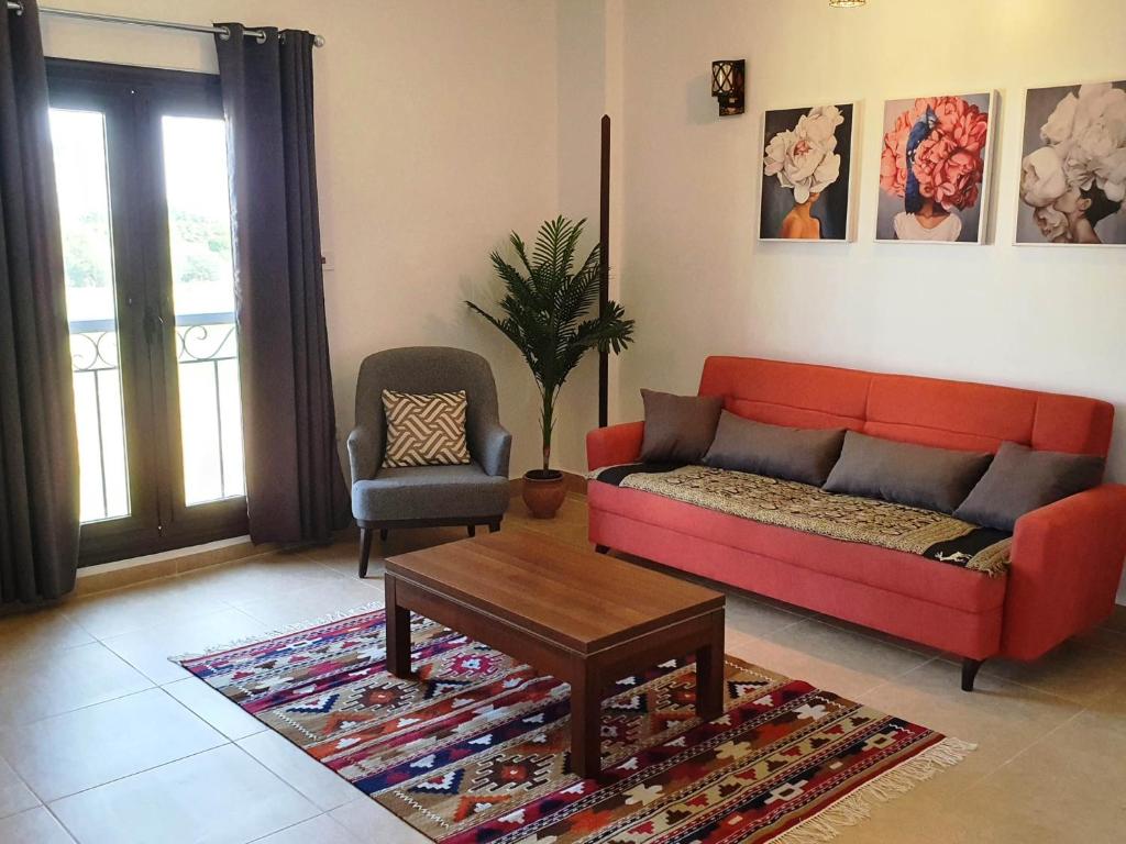 Posezení v ubytování CASA LOKO Guest House