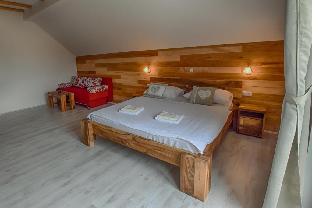 Posteľ alebo postele v izbe v ubytovaní Villa Stone 1